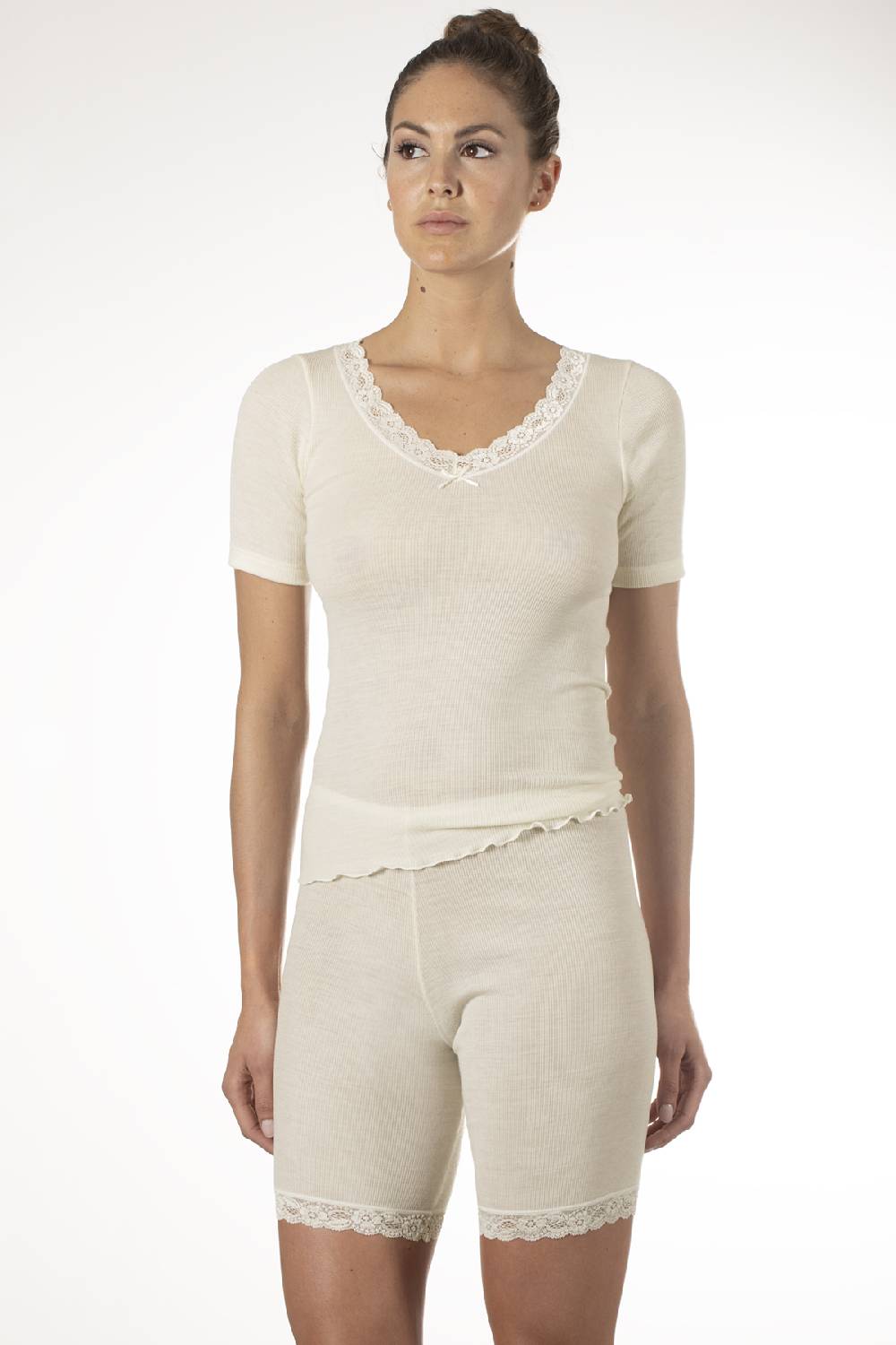 Nina Von C. Long Pants, WOOL SILK Valentinstagsangebot