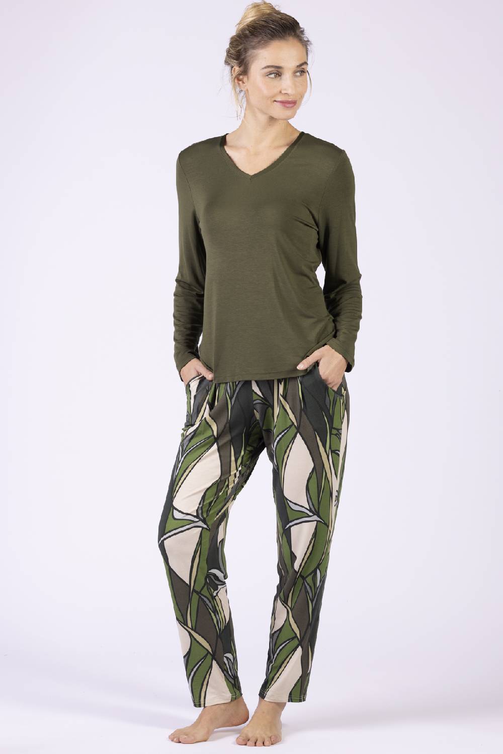 Nina Von C. Langarm Shirt, Modal Letzte 3 Tage