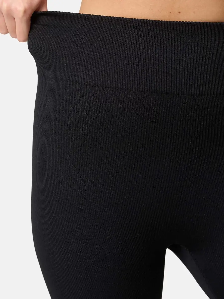 Nur Die Radler Shorts in Ripp-Optik - schwarz - Größe 44-46 Exklusive Angebote