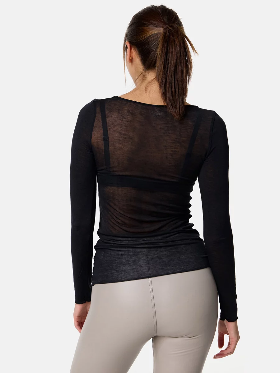 Nur Die Longsleeve Wide Neck Blitzangebot
