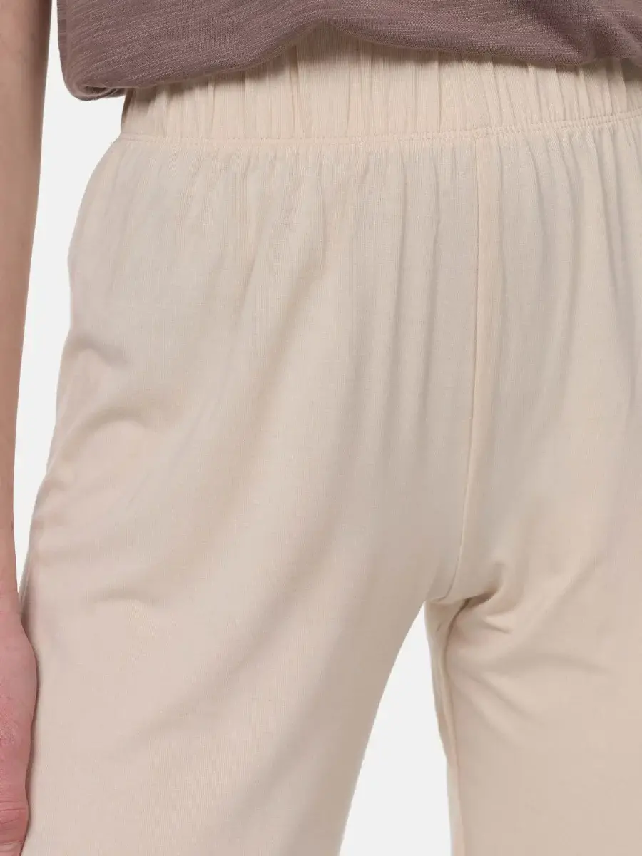 Nur Die Lounge Hose - Relax & Go - hellbeige - Größe 40-42 Saisonale Angebote