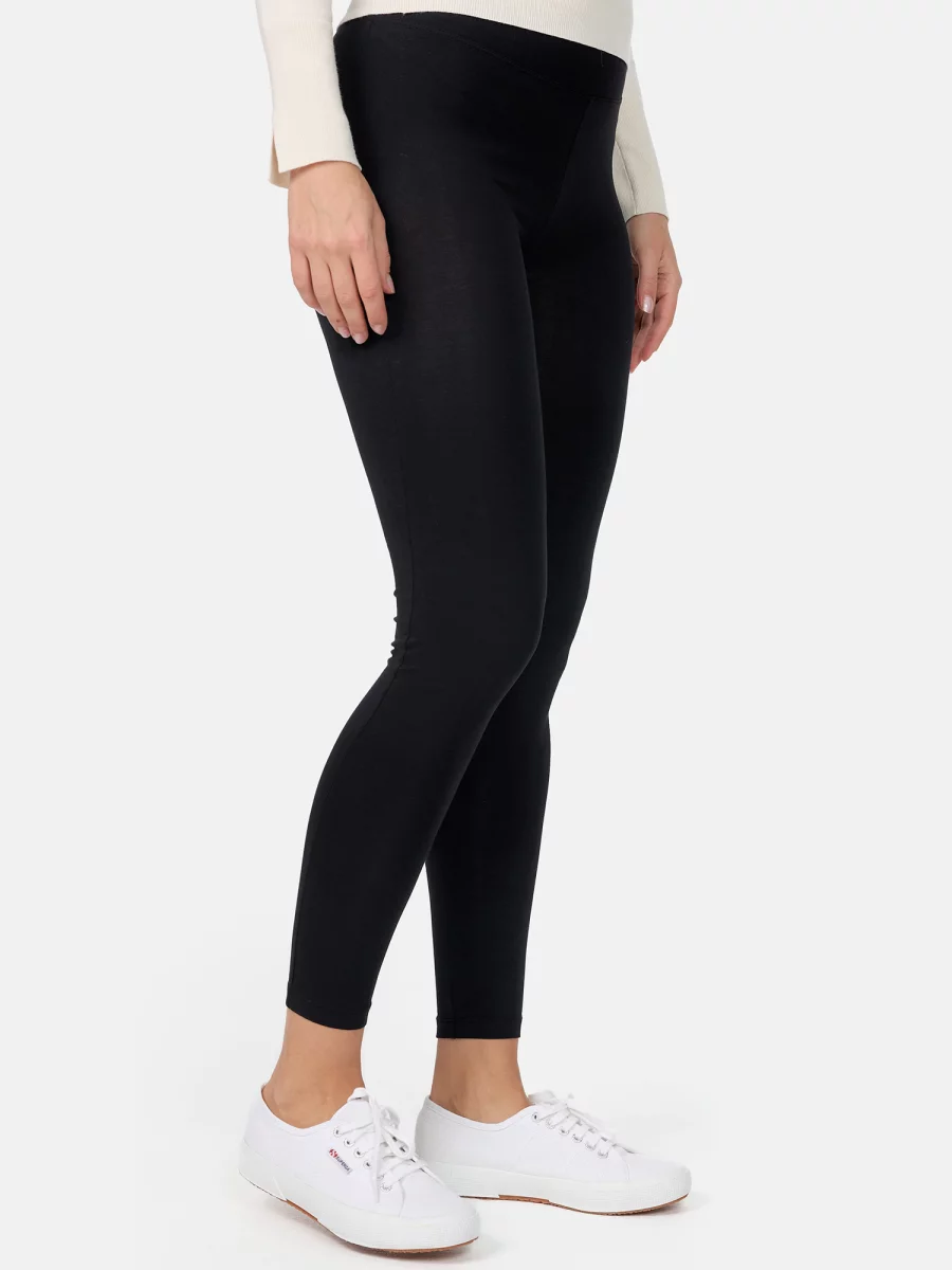 Nur Die Baumwoll-Leggings - Relax& Go - schwarz - 40-44 Räumungsverkauf