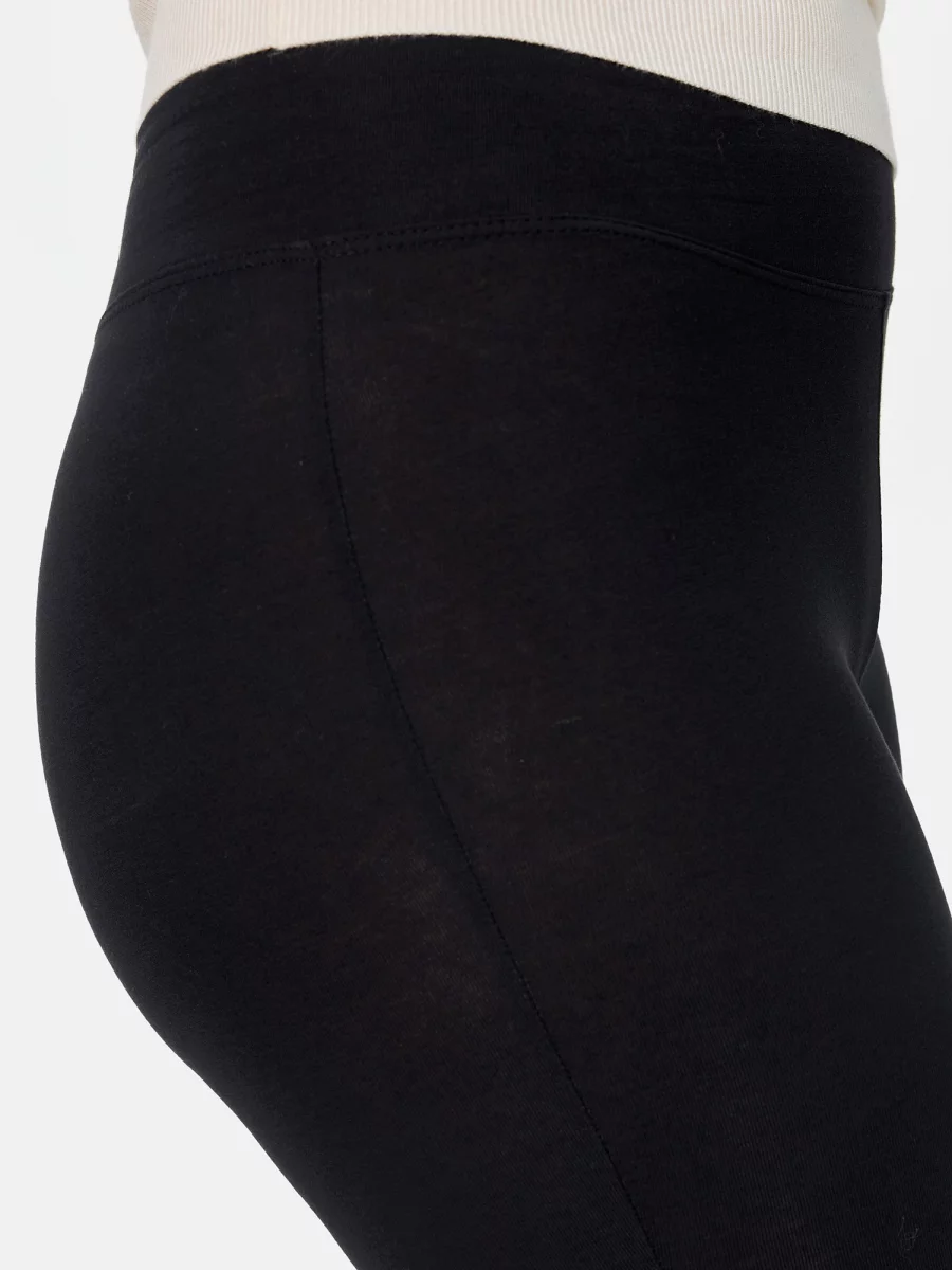 Nur Die Baumwoll-Leggings - Relax& Go - schwarz - 40-44 Räumungsverkauf