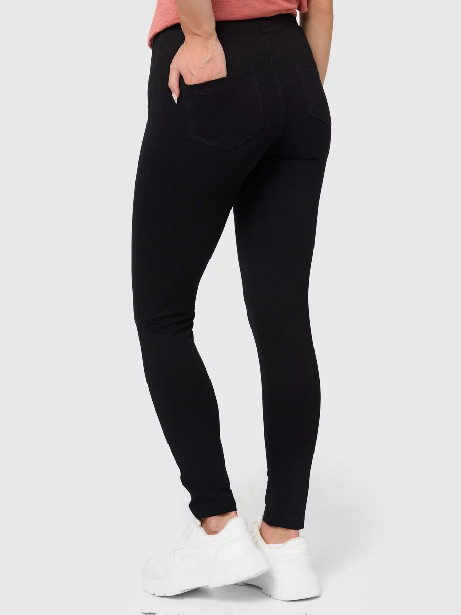 Nur Die Treggings Pure Black - Relax & Go - schwarz - Größe 44-46 Sonderangebote