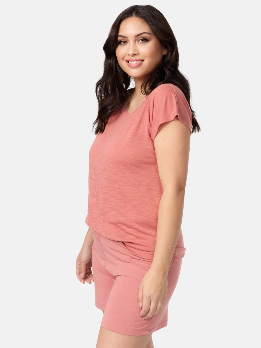 Nur Die U-Boot Shirt - Relax & Go - marsala - S Super Sparpreis