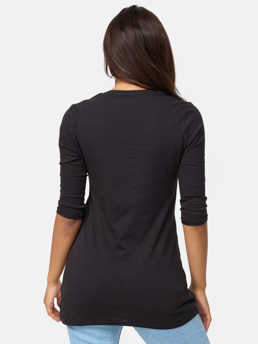 Nur Die Long-Shirt - Relax & Go - schwarz - Größe 48-50 Bis zu 60% Rabatt