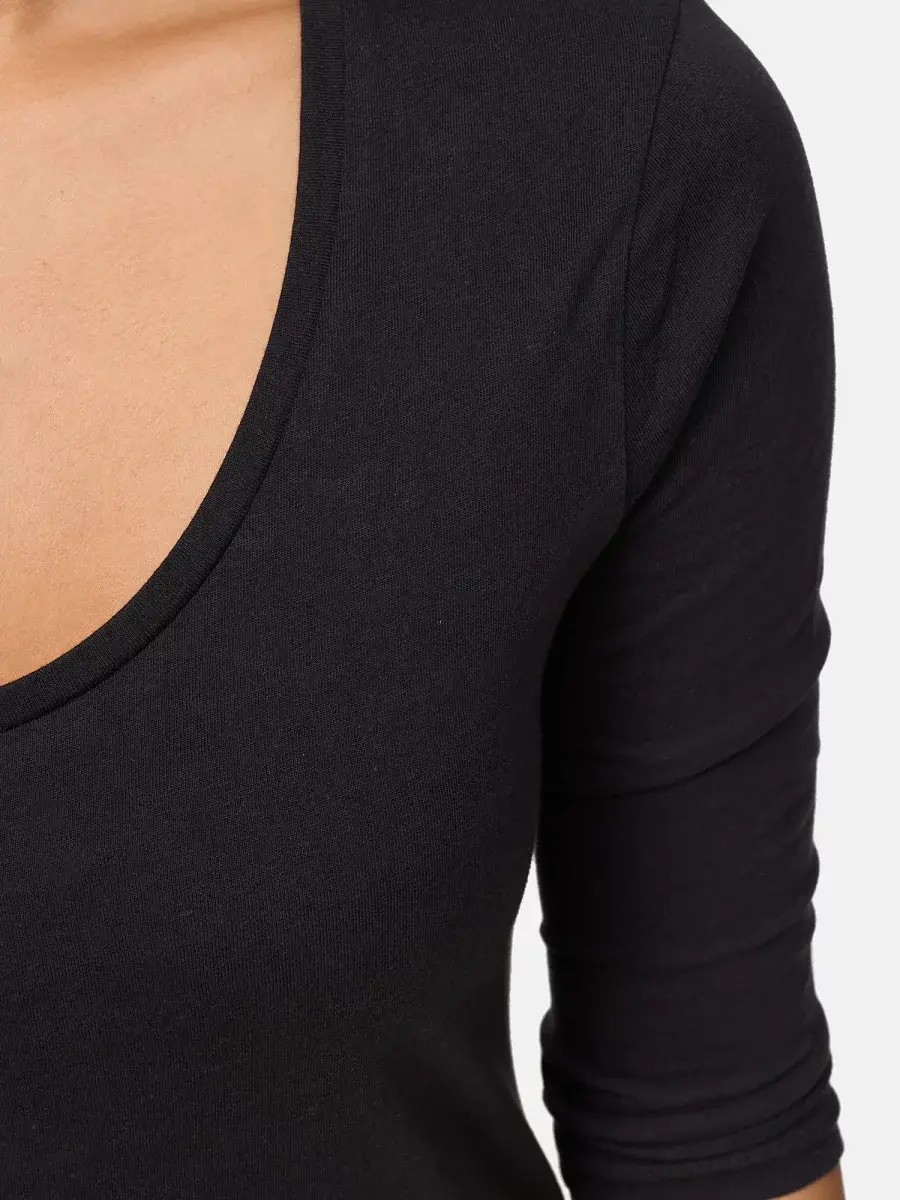 Nur Die Long-Shirt - Relax & Go - schwarz - Größe 48-50 Bis zu 60% Rabatt