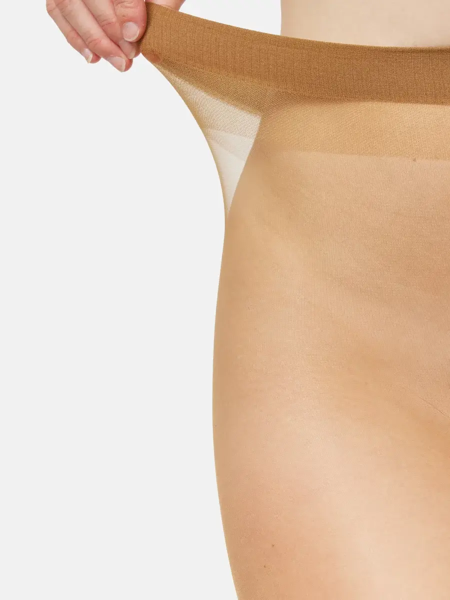 Nur Die 3-Pack Strumpfhose Transparent 15 DEN - amber/schwarz - Größe 40-44 Begrenzt auf 3 Tage