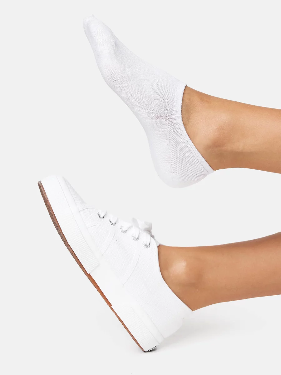 Nur Die Sneaker Füssling Bambus¹ - weiß - 35-38 Versandkostenfrei