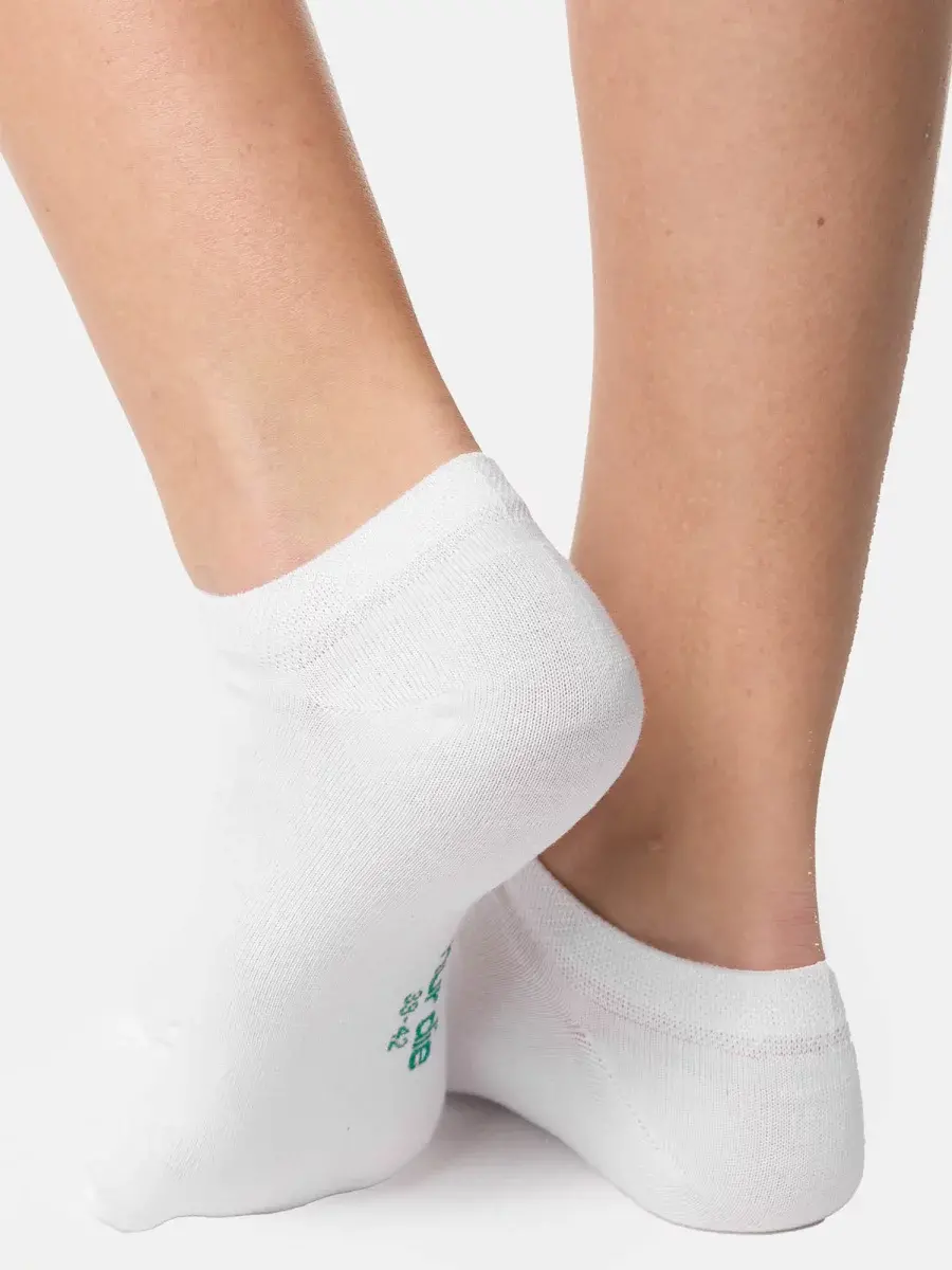 Nur Die Bio Baumwolle GOTS Sneaker 2er Pack - weiß - Größe 39-42 Jubiläumsangebot
