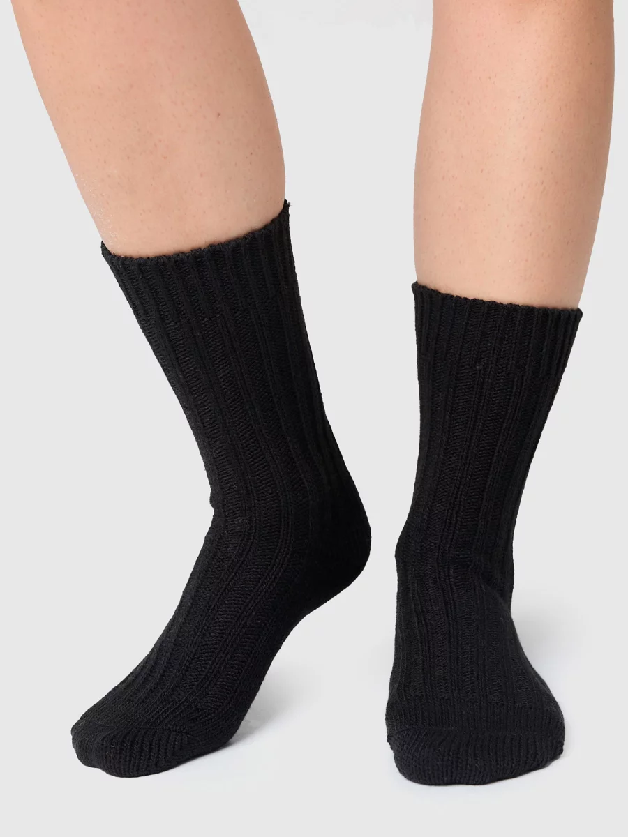 Nur Die Weich & Warm Socke - schwarz - Größe 35-38 Online Outlet