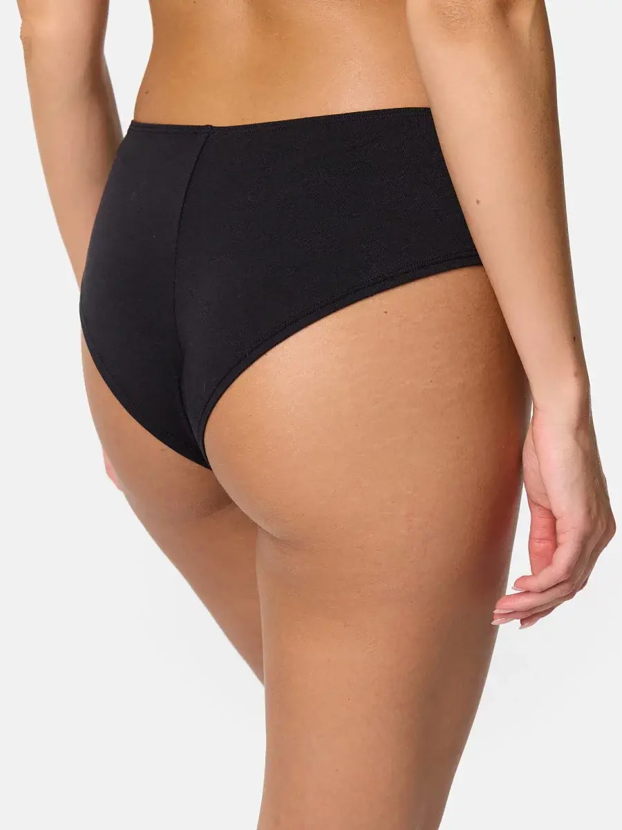 Nur Die Hipster Slip 2er Pack - schwarz - Größe 40-42 Zeitbegrenzte Promotion