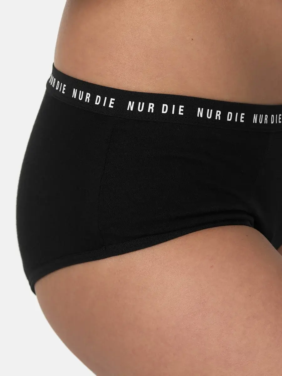 Nur Die Probierpack Periodenunterwäsche Alles Geregelt Panty mittelstark + extrastark - schwarz - Größe 44-46 Bis zu 50% Rabatt