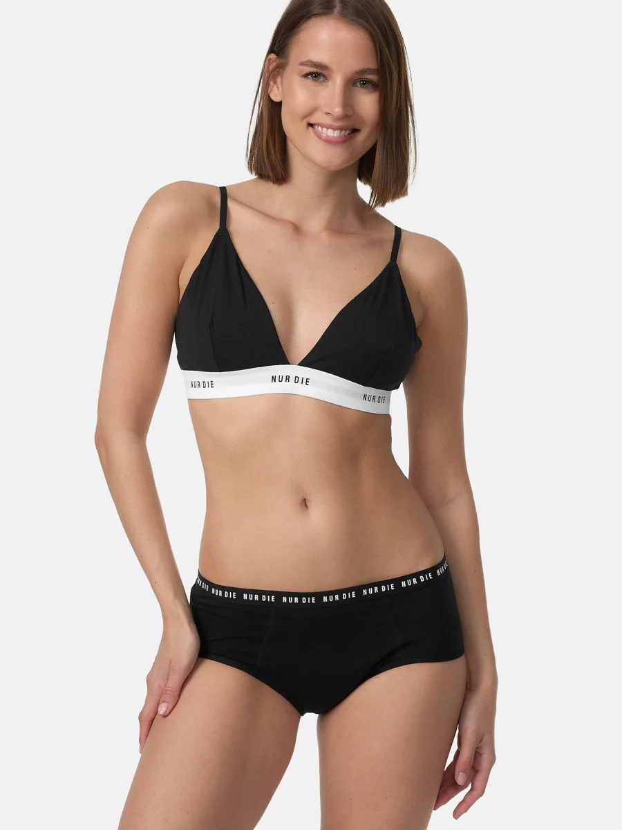 Nur Die Probierpack Periodenunterwäsche Alles Geregelt Panty mittelstark + extrastark - schwarz - Größe 44-46 Bis zu 50% Rabatt
