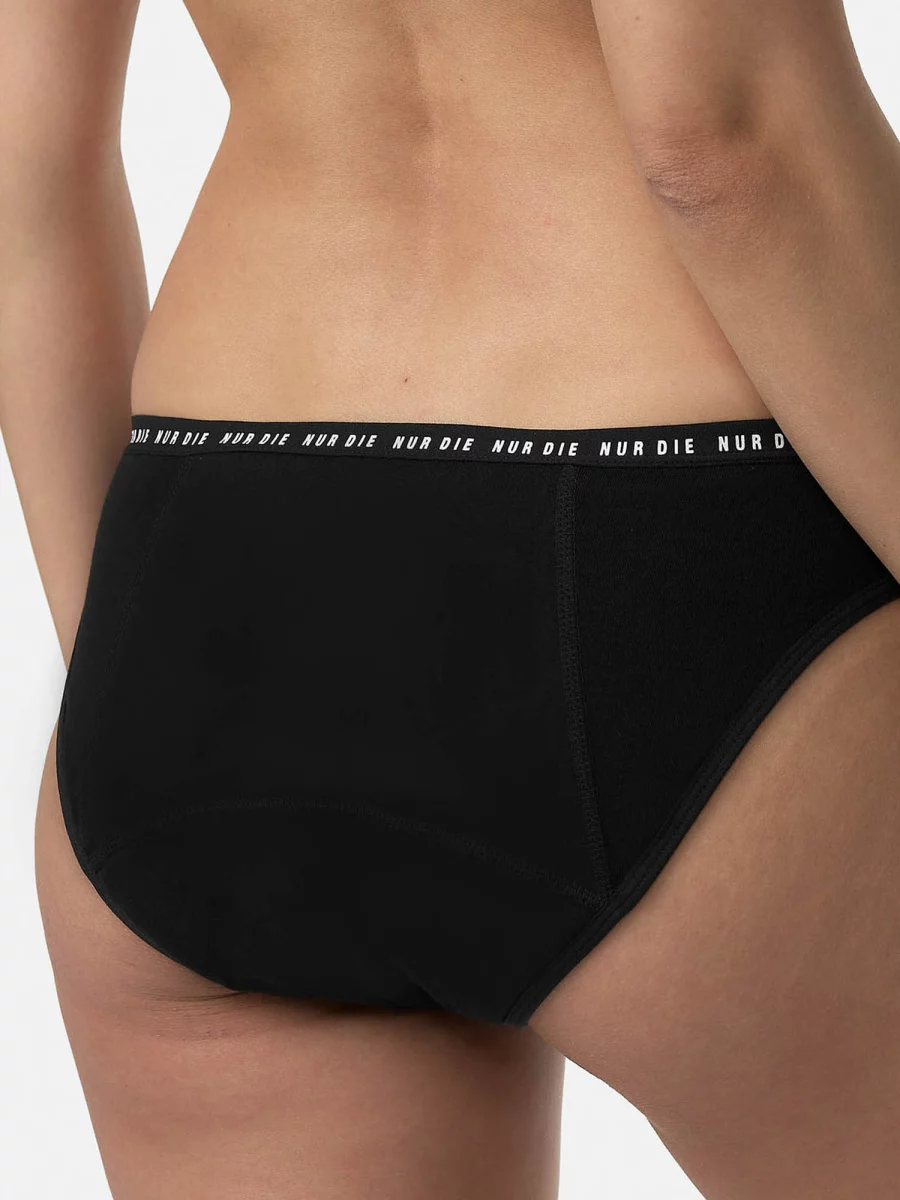 Nur Die Periodenunterwäsche Alles Geregelt Slip extrastark - schwarz - Größe 32-34 Nur für heute