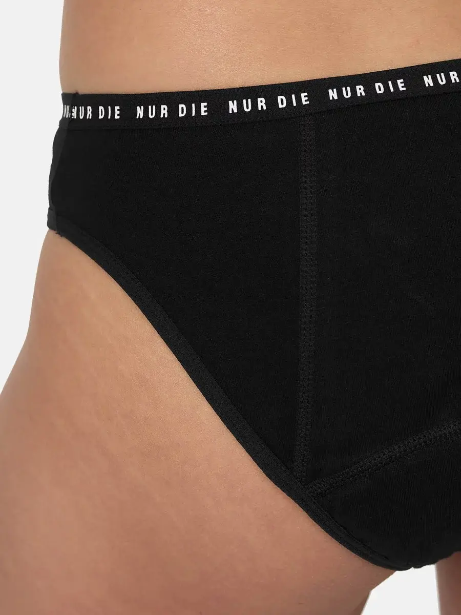 Nur Die Periodenunterwäsche Alles Geregelt Slip extrastark - schwarz - Größe 32-34 Nur für heute