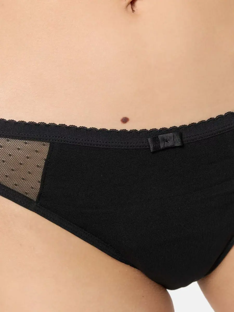 Nur Die Alles Geregelt Slip mit Spitze mittelstark - schwarz - Größe 32-34 Bis zu 55% Rabatt
