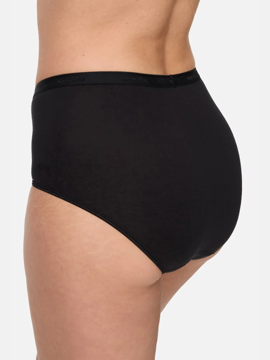 Nur Die Taillenslip GOTS Bio-Baumwolle - schwarz - Größe 44-46 Super Rabatt