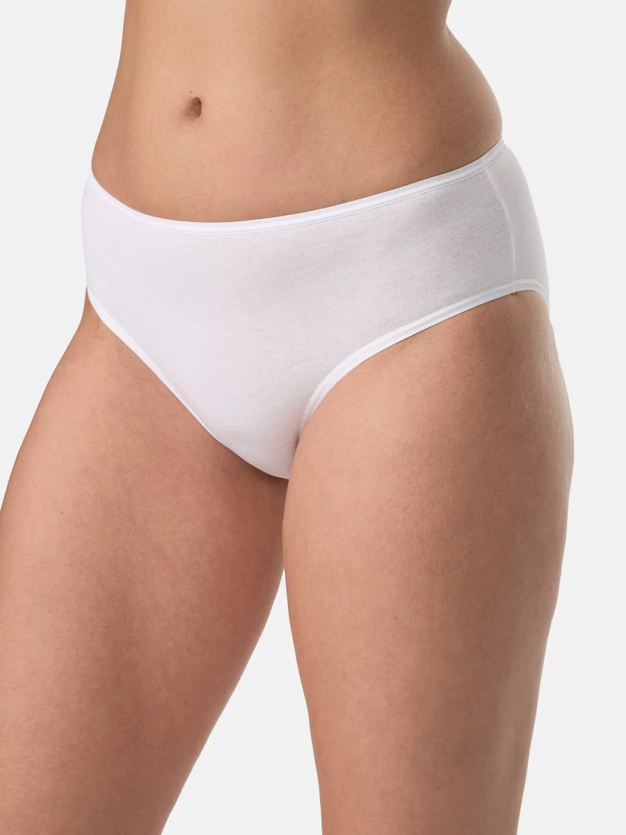 Nur Die Slip Midi 2er Pack - weiß - 40-42 Riesige Rabatte