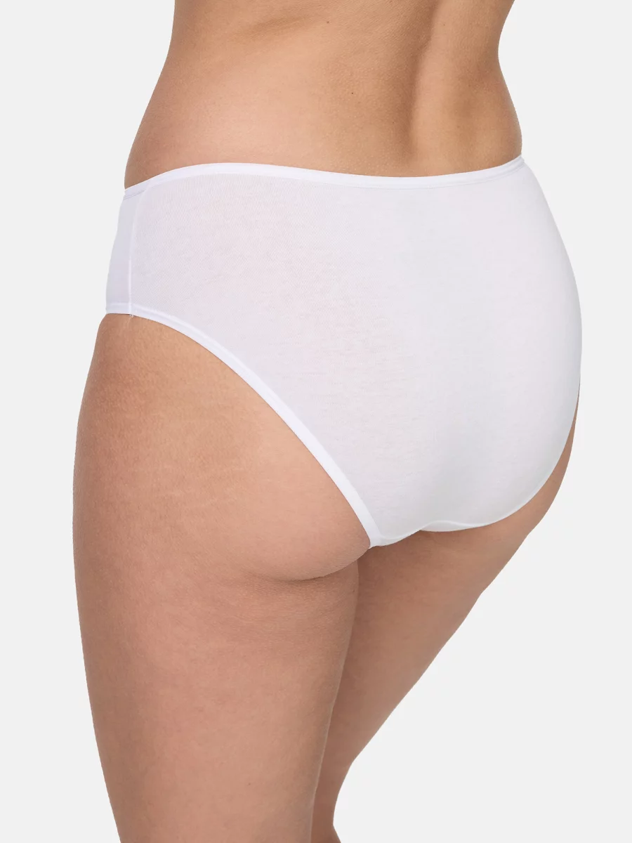 Nur Die Slip Midi 2er Pack - weiß - 40-42 Riesige Rabatte
