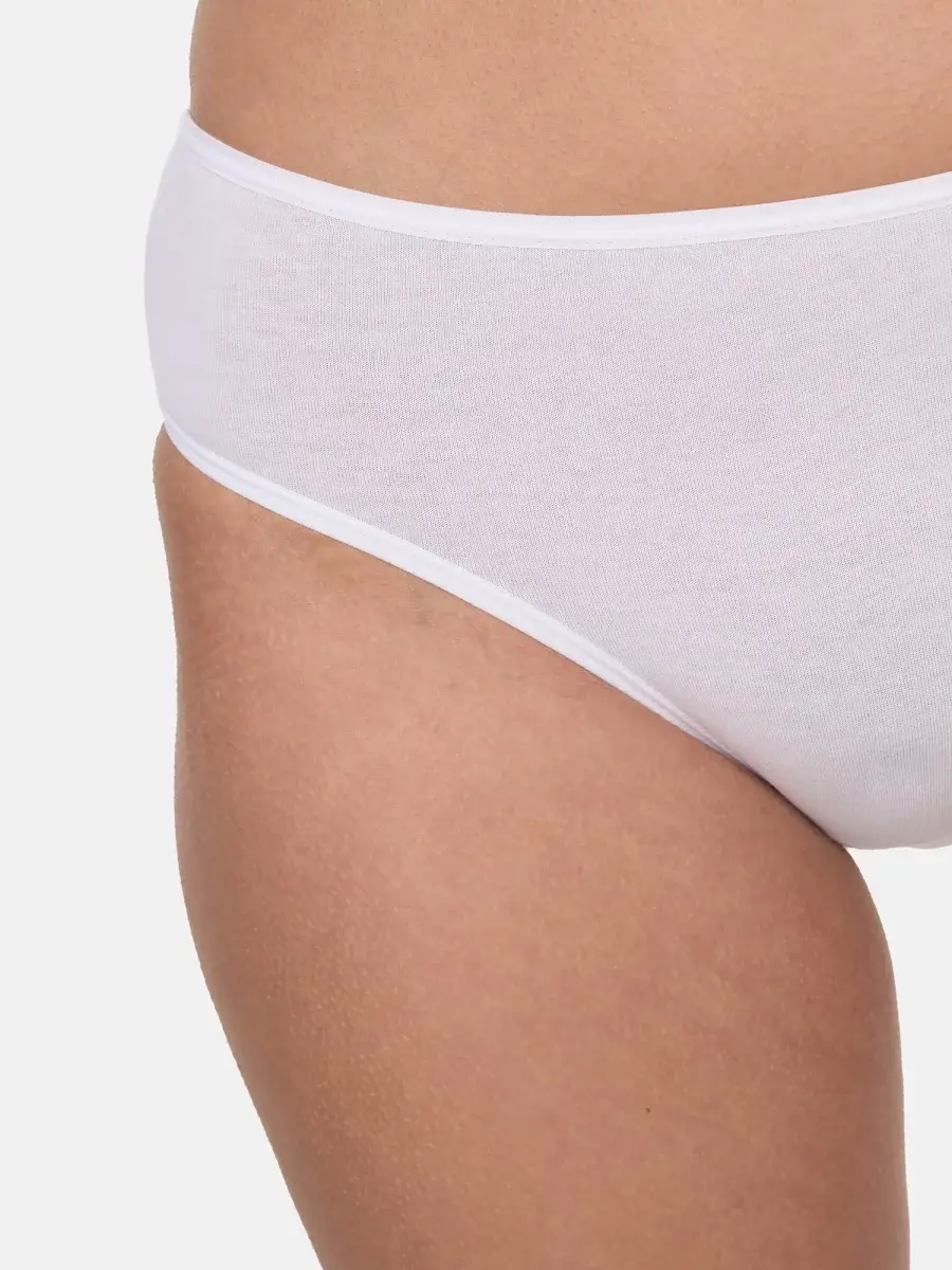 Nur Die Slip Midi 2er Pack - weiß - 40-42 Riesige Rabatte