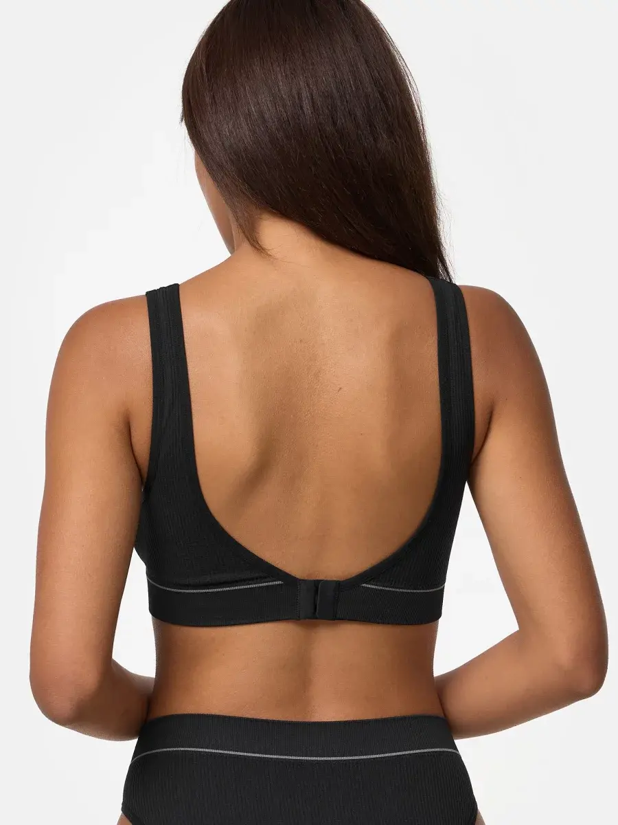 Nur Die Bustier 2-Pack Retro - schwarz - Größe 46-48 50% Rabatt für begrenzte Zeit