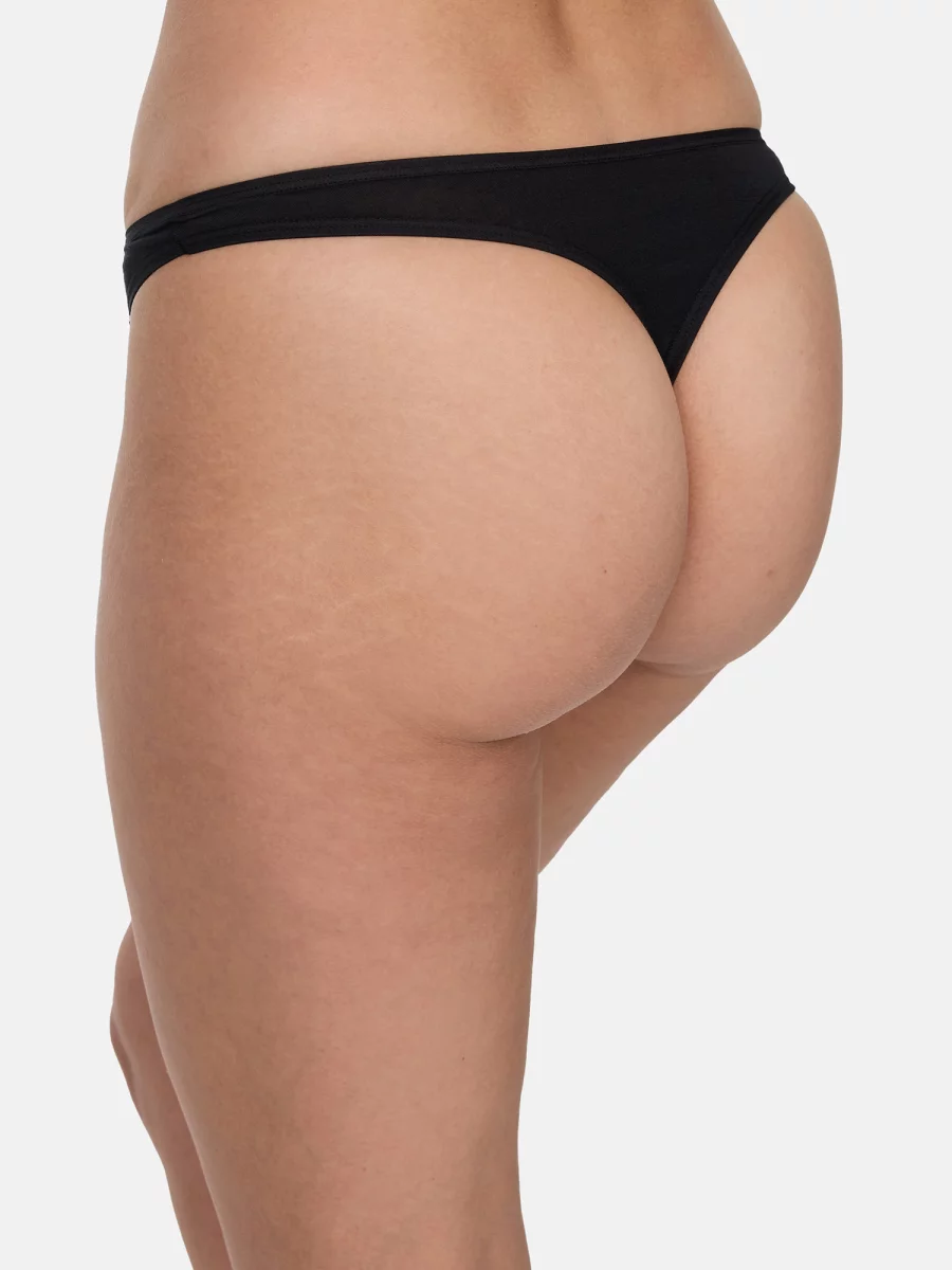 Nur Die String 5er Pack Basic - schwarz - Größe 44-46 Online