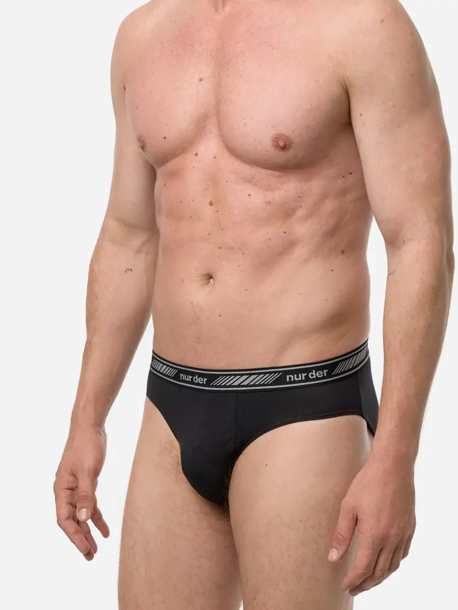 Nur Die Slip 3D-Flex Classic 2er Pack - schwarz - Größe 7 | XL | 54 Fabrikpreis
