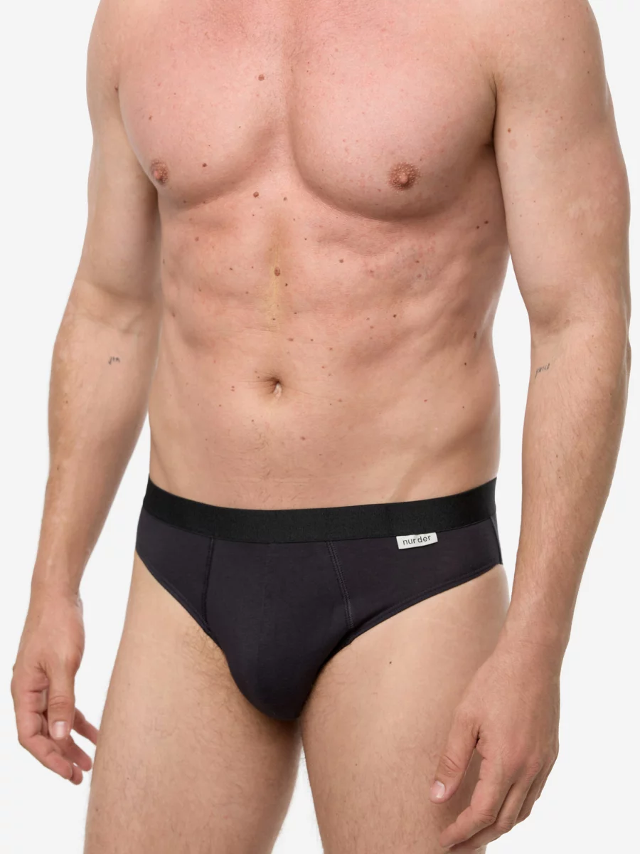 Nur Die Slip Cotton Stretch 3er Pack - schwarz - Größe 7 | XL | 54 Sonderangebot