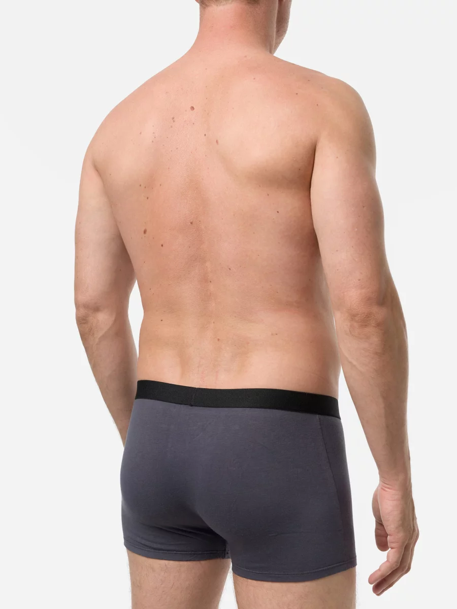 Nur Die Boxer Cotton Strech 3er Pack - navy/graumelange/grau - Größe 8 | XXL | 56 Rabatt
