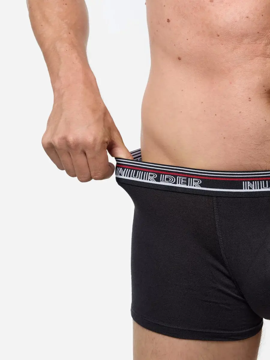 Nur Die Boxer Powerful 3er Pack - schwarz - Größe 6 | L | 52 Versandkostenfrei