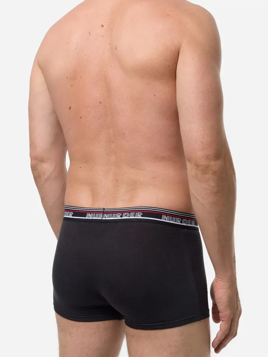 Nur Die Boxer Powerful 3er Pack - schwarz - Größe 6 | L | 52 Versandkostenfrei