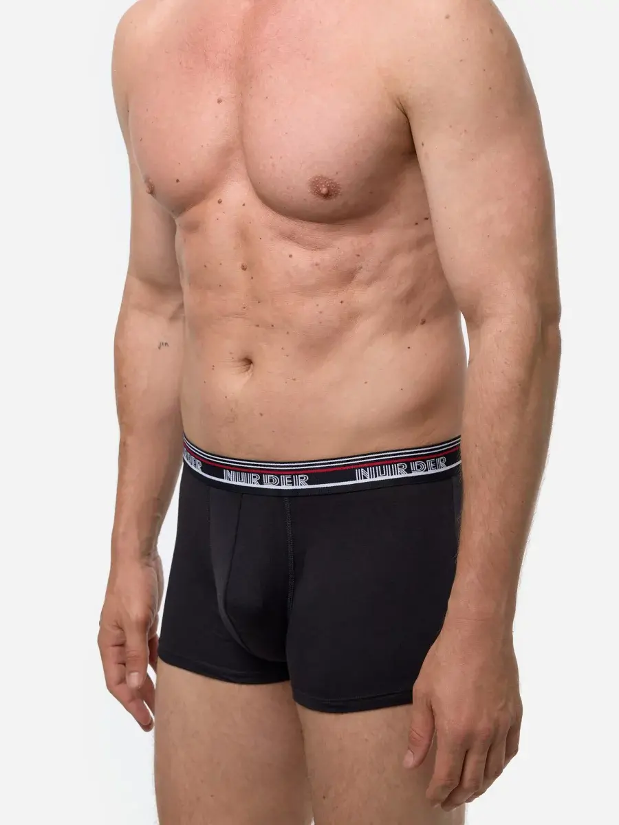 Nur Die Boxer Powerful 3er Pack - schwarz - Größe 6 | L | 52 Versandkostenfrei