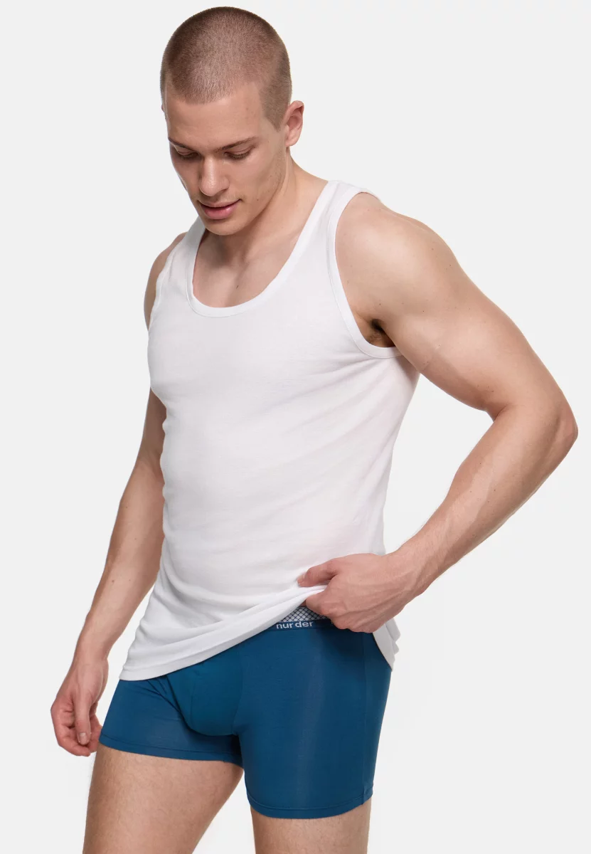Nur Die Unterhemd 2-Pack - weiß - Größe 6 | L | 52 Black Friday
