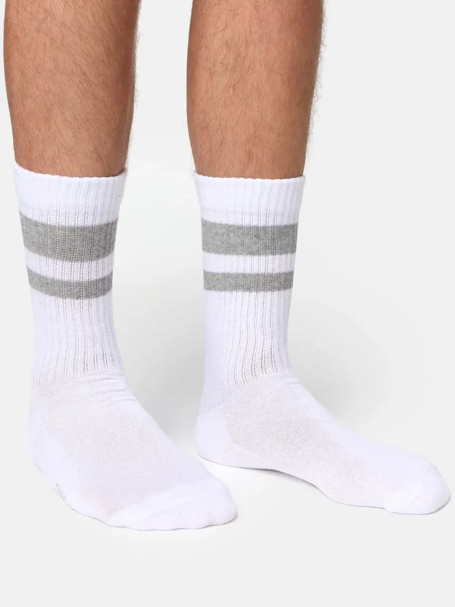 Nur Die Sport Socken 3er Pack - weiß/grau/schwarz - Größe 39-42 Neuheiten