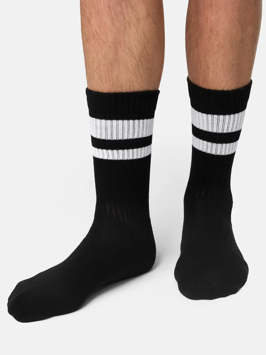 Nur Die Sport Socken 3er Pack - weiß/grau/schwarz - Größe 39-42 Neuheiten