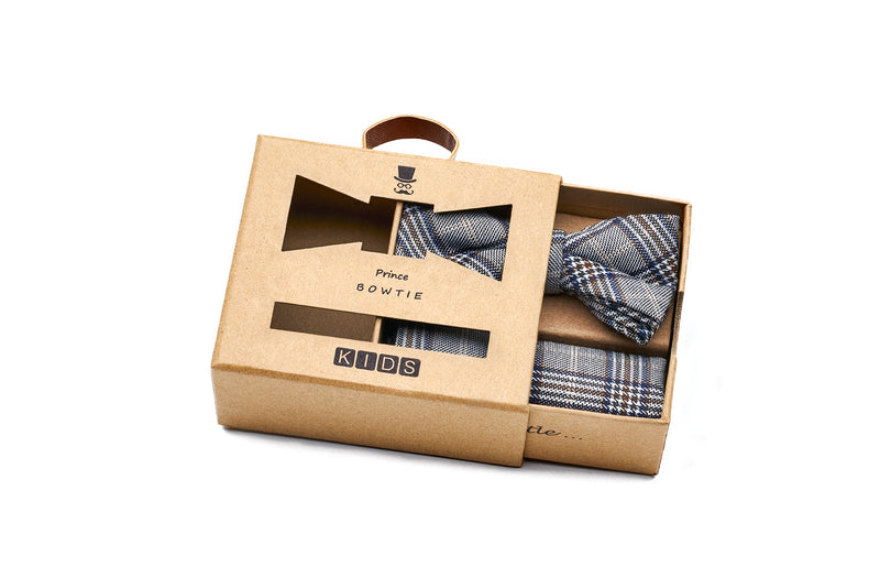 Prince Bowtie Kids Set - Fliege + Tuch