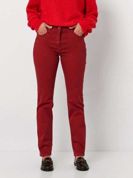 TONI Fashion Style »be loved« red Slim-Fit Jeans mit hohem Bund Jubiläumsangebot