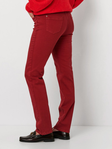 TONI Fashion Style »be loved« red Slim-Fit Jeans mit hohem Bund Jubiläumsangebot