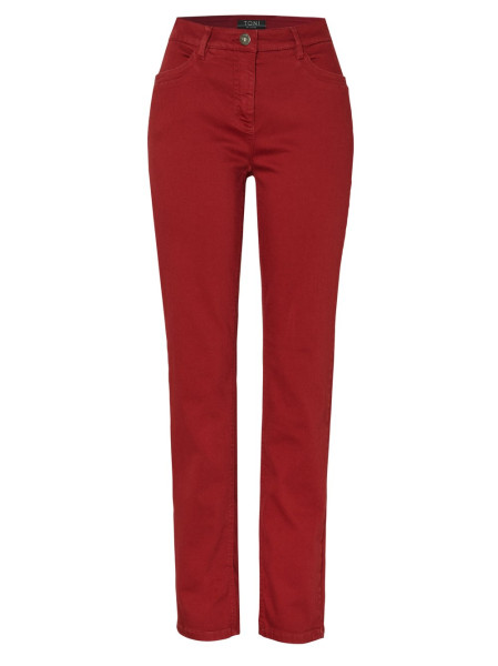 TONI Fashion Style »be loved« red Slim-Fit Jeans mit hohem Bund Jubiläumsangebot