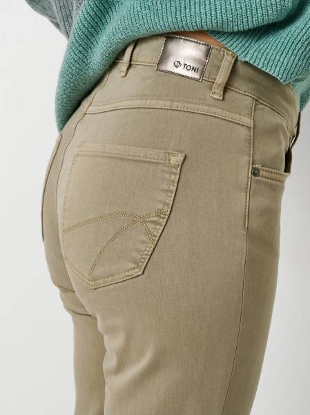 TONI Fashion Style »Perfect Shape« taupe Slim-Fit Jeans mit Shapingeffekt Top Angebot