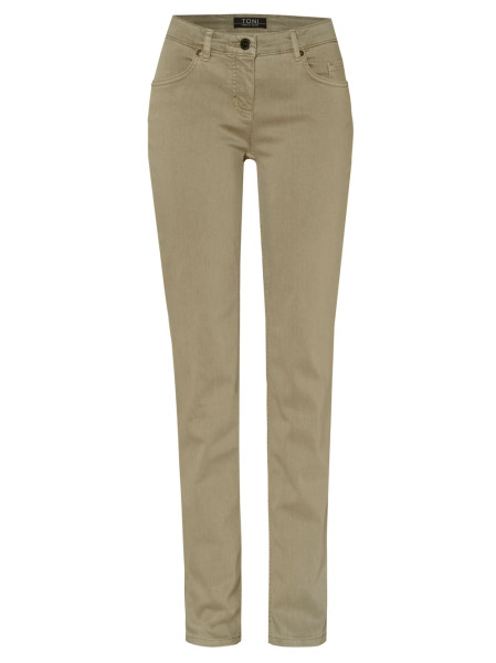 TONI Fashion Style »Perfect Shape« taupe Slim-Fit Jeans mit Shapingeffekt Top Angebot