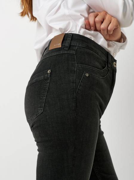TONI Fashion Style »be loved« dark grey Slim-Fit Jeans mit hohem Bund Zeitlich begrenztes Angebot