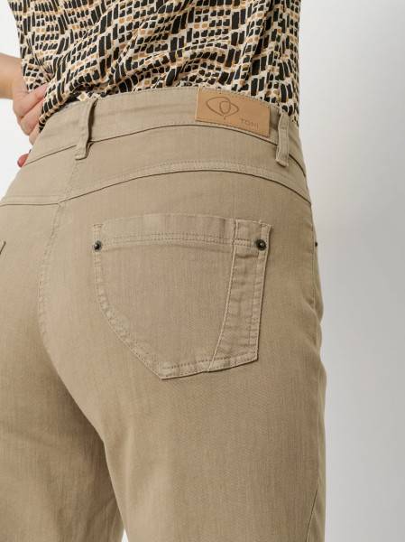 TONI Fashion Style »Honey« taupe Entspannte, gefärbte Jeans Exklusive Angebote