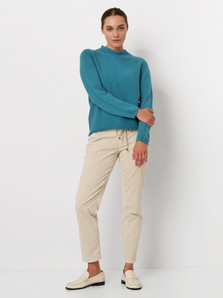TONI Fashion Style »Helene« petrol Feinstrick-Pulli mit Turtleneck Räumungsverkauf