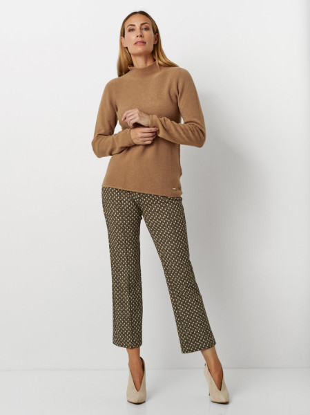 TONI Fashion Style »Helene« brown Feinstrick-Pulli mit Turtleneck Tägliche Deals
