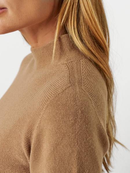 TONI Fashion Style »Helene« brown Feinstrick-Pulli mit Turtleneck Tägliche Deals