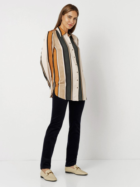 TONI Fashion Style »Coco« multicolour camel Zarte Streifenbluse VIP-Rabatte