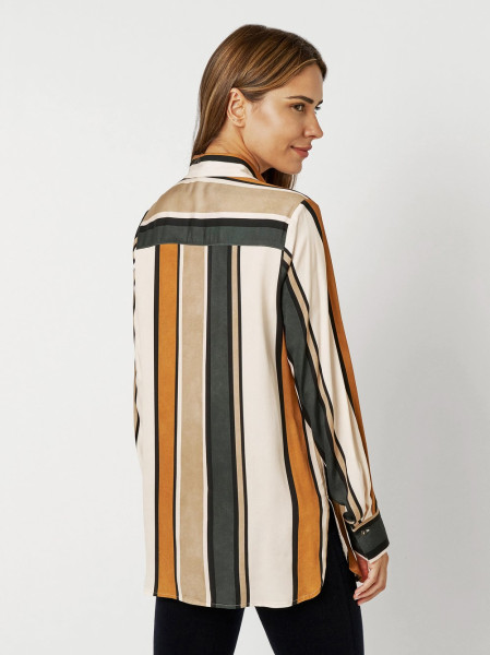 TONI Fashion Style »Coco« multicolour camel Zarte Streifenbluse VIP-Rabatte