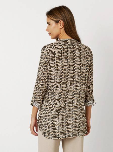 TONI Fashion Style »Bella« multicolour camel Gemusterte Schlupfbluse Super Sparpreis